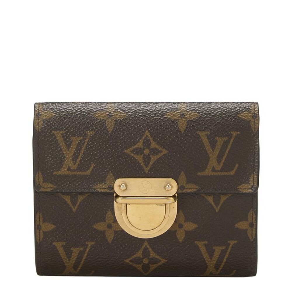 Louis Vuitton Brown Monogram Coated Canvas Koala Wallet (Authentic Pre-Loved)